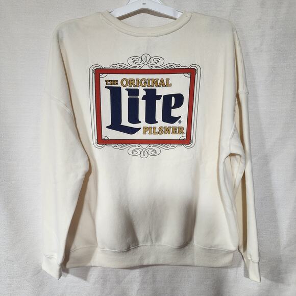 Miller lite sweatshirt women's XL-first picture is back of sweatshirt - Picture 1 of 7